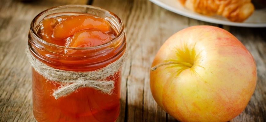 Варенье из яблок в домашних условиях простой рецепт
