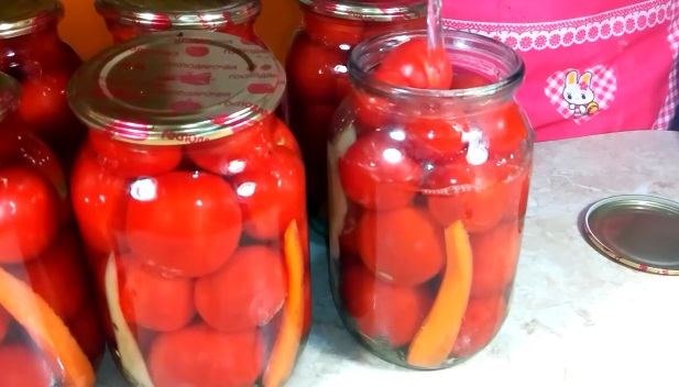 Консервирование помидоров на зиму очень вкусные без стерилизации